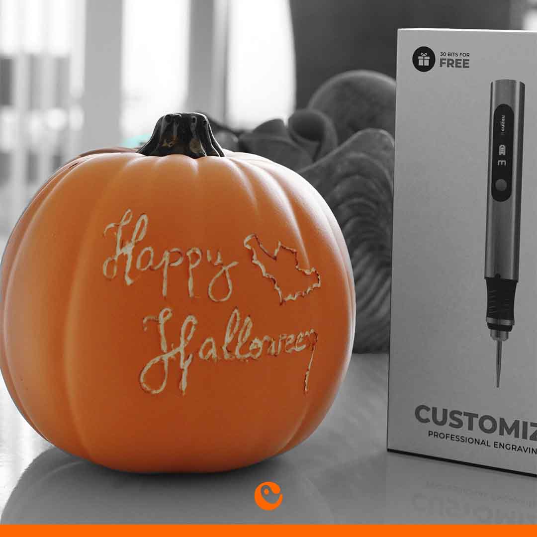 5 Spooky Halloween Projects with the Customizer Portable Engraving Pen –  Culiau