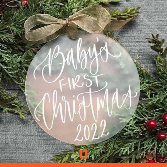 How to make easy and beautiful engraved ornaments for the Christmas tree