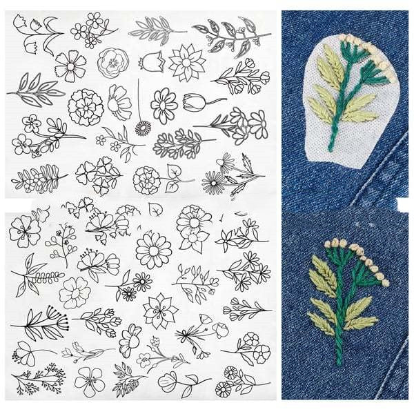 Patterns For Embroidery Set