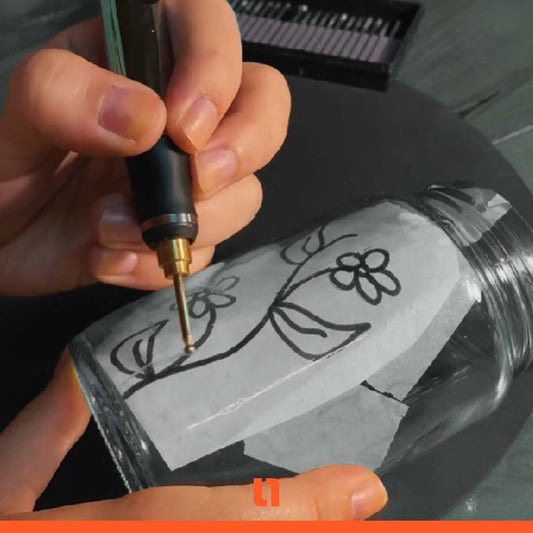 How to engrave on glass
