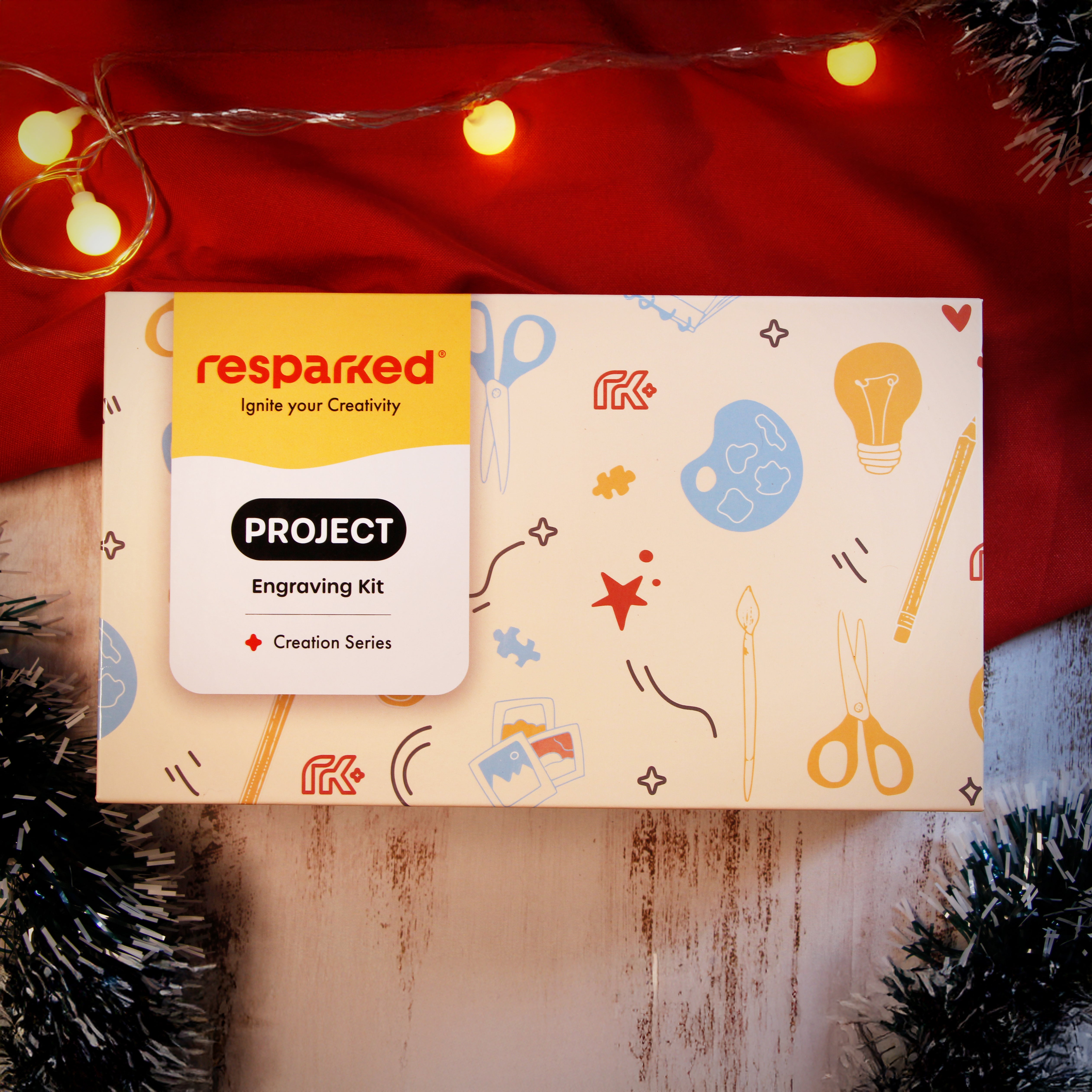 Christmas Project Kit: Engrave Wood Cabins