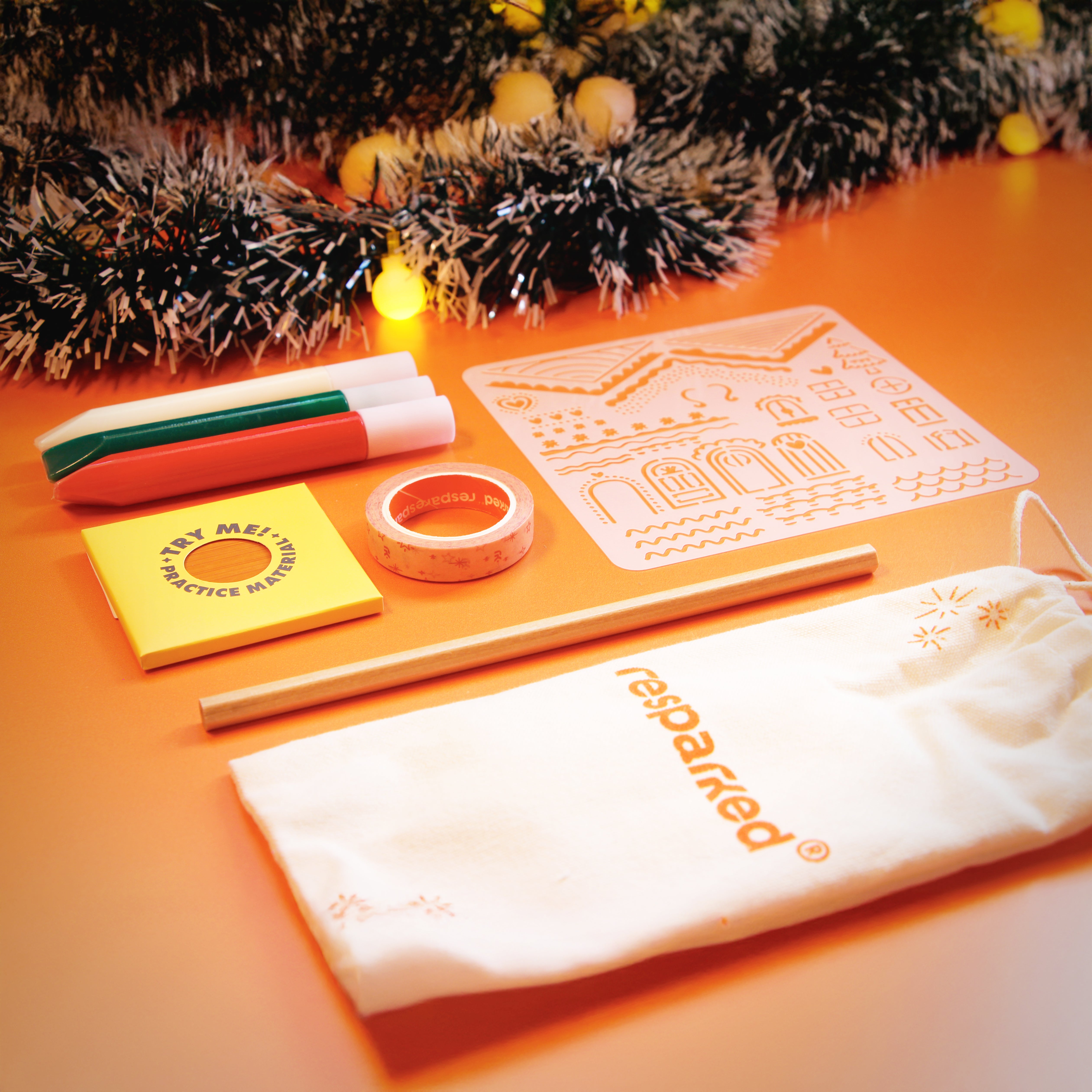 Christmas Project Kit: Engrave Wood Cabins