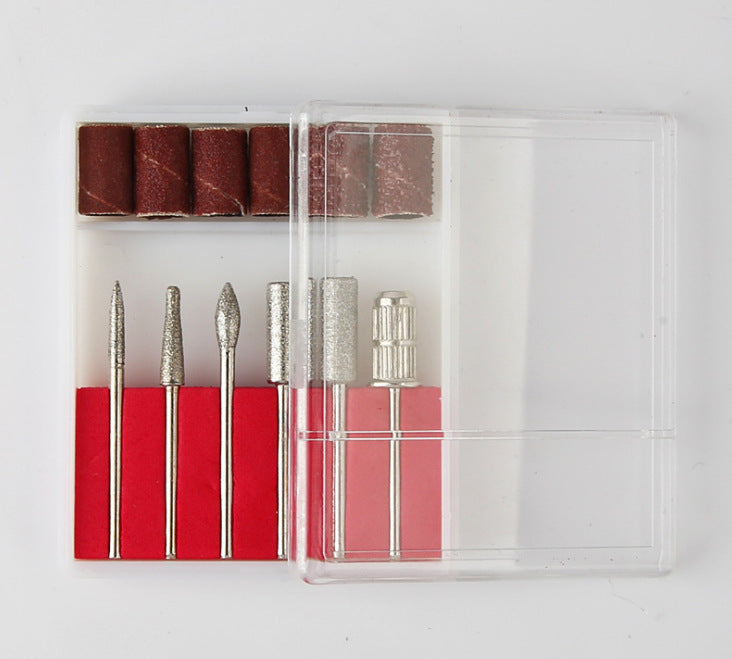 2-in-1 Diamond Drilling and Sandpaper Bit Set