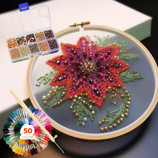 All-in-One Tambour Embroidery Set for Beginners