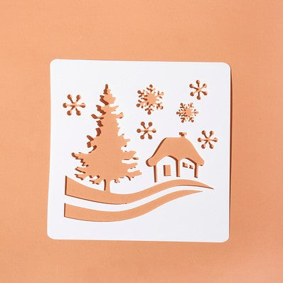 Christmas Stencils 9pcs