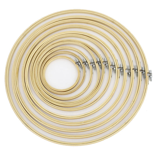 Premium Wooden Embroidery Hoop | 10 Sizes