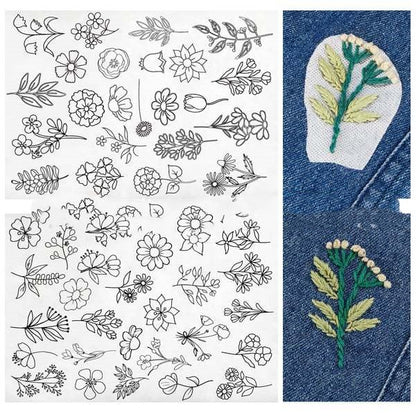 Patterns For Embroidery Set