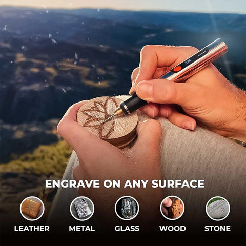 Engrave on any surface pen