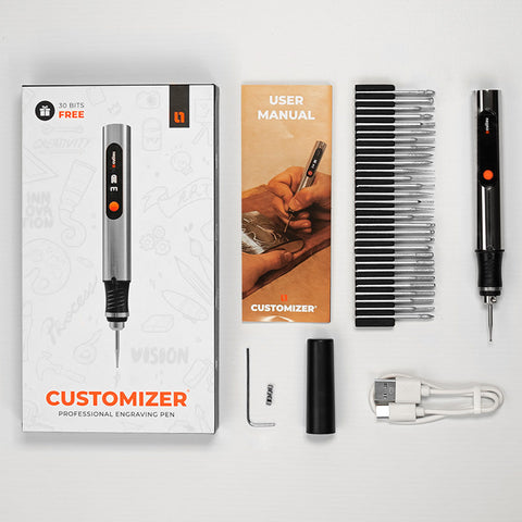 Customizer™ Engraving Pen made for DIYers