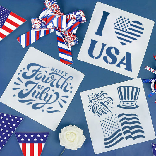 Patriot's Pride Stencil Pack