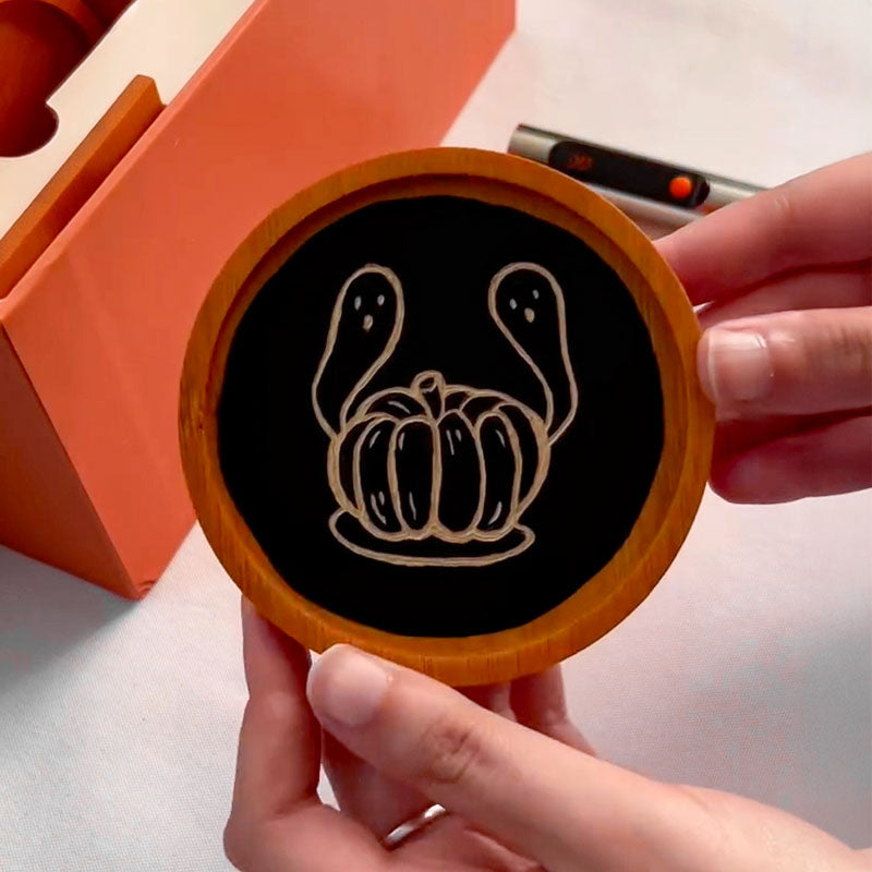 Project Kit: Engrave Wood Coasters